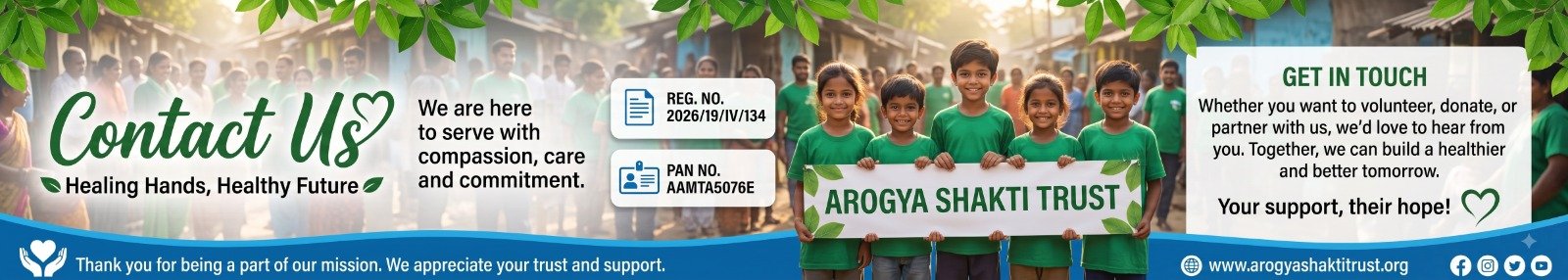 Contact Arogya Shakti Trust