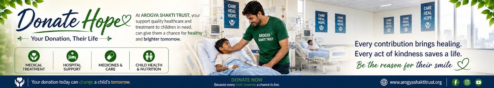Donate hope to children